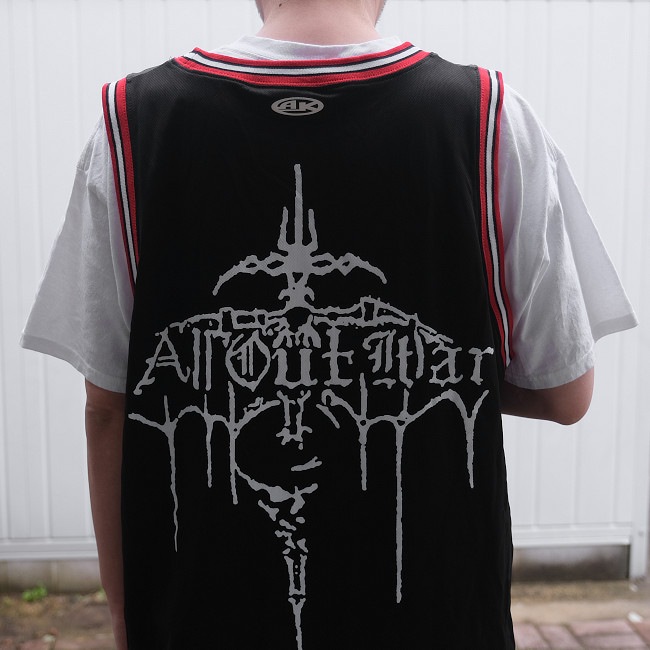 ��¨Ǽ��All Out War / �����롦�����ȡ������� - LOGO �Х������㡼����(�֥�å�)