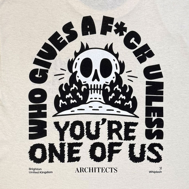 Architects / �������ƥ��� - Whiplash Who Gives A Fuck T����ġʥʥ������
