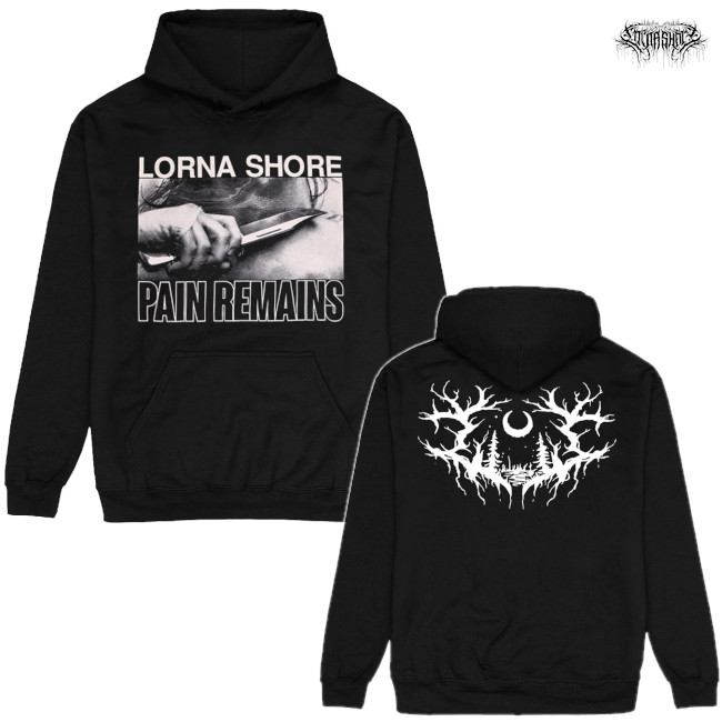 Lorna Shore / ローナ・ショア Pain Remains Cover プルオーバーパーカー(ブラック) アウター