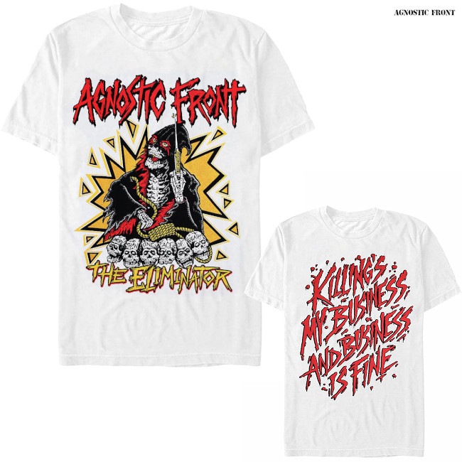 Agnostic Front /�����Υ��ƥ��å� �ե���� - The Eliminator T����� (�ۥ磻��) 