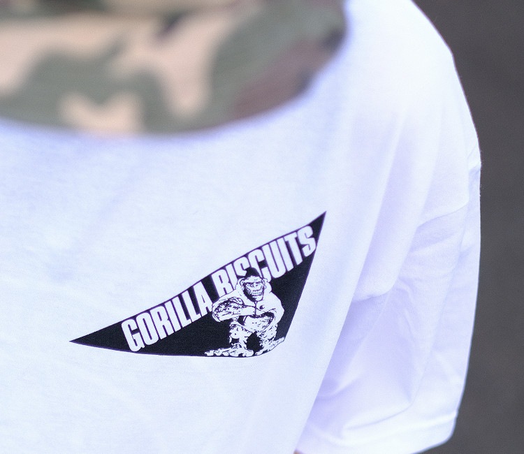 Gorilla Biscuits /����顦�ӥ����å� - Jungle T�����(�ۥ磻��)