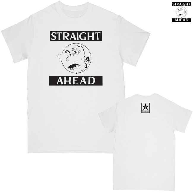 Straight Ahead / ���ȥ쥤�ȡ����إå� - Record Cover T�����(�ۥ磻��)
