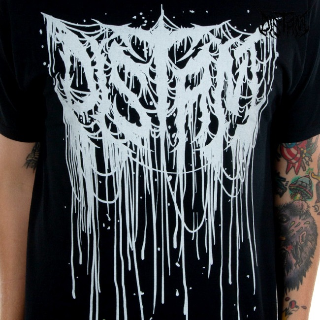 Distant / �ǥ�������� - Drip Logo T�����(�֥�å�)3XL����