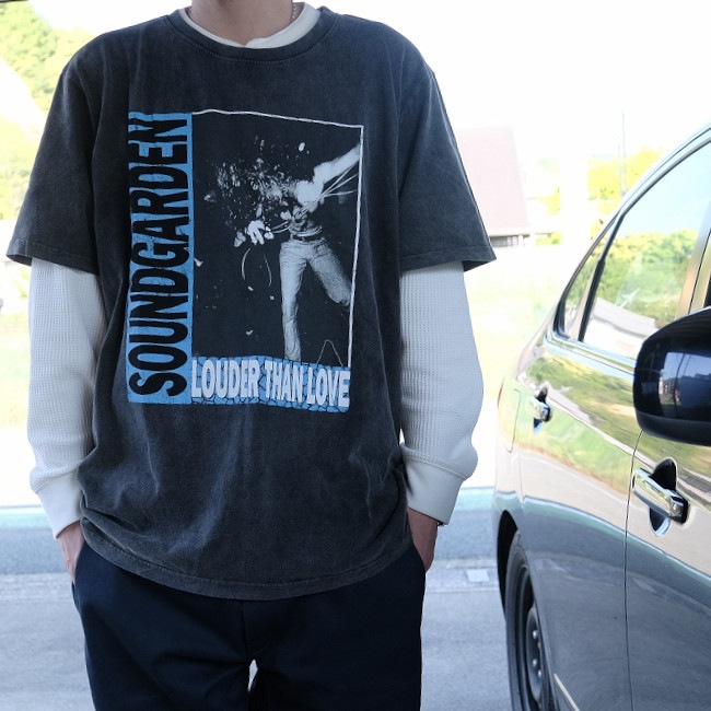 即納】Soundgarden / サウンドガーデン - Louder Than Love Tシャツ