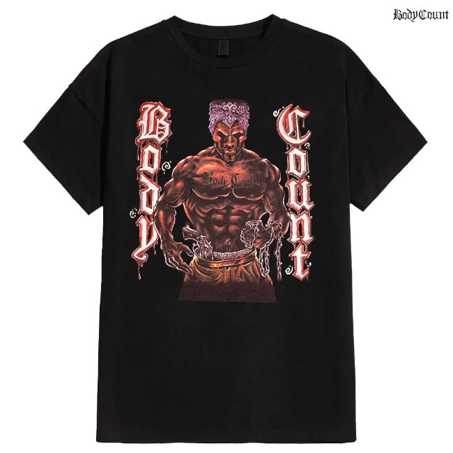 Bodycount /�ܥǥ���������� - 1992 Cover T����� (�֥�å�)
