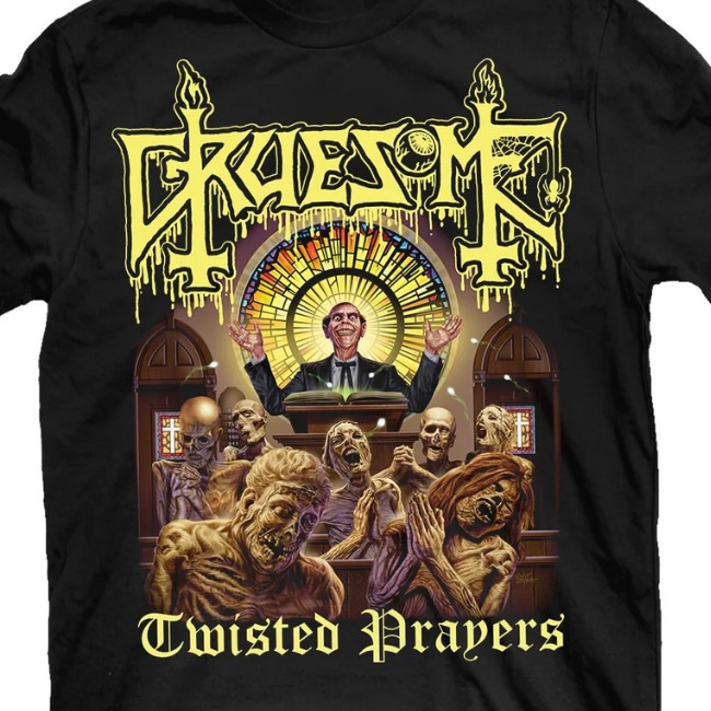 Gruesome / ���롼���� - Twisted Prayers T����� (�֥�å�)