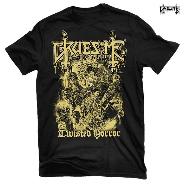 Gruesome / ���롼���� - Twisted Horror T����� (�֥�å�)