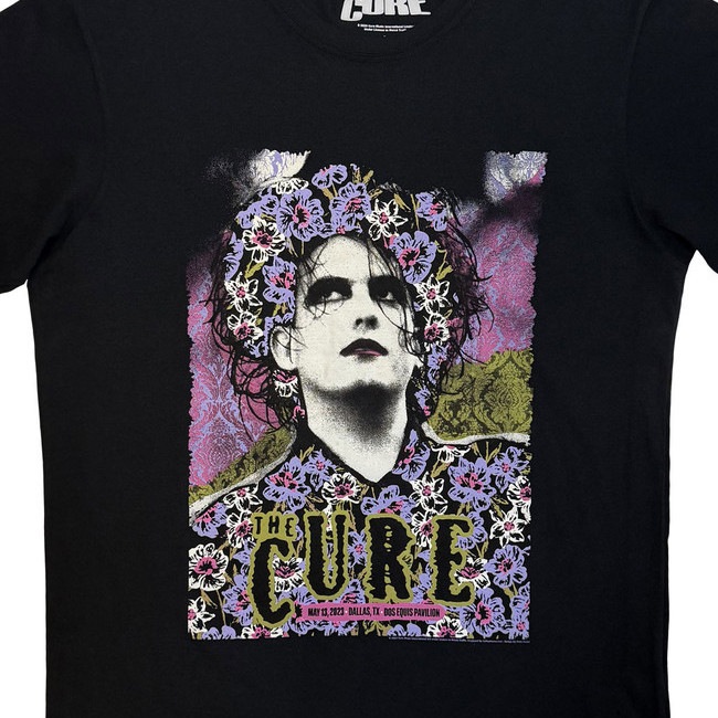 The Cure / �������奢�� - Dallas Poster T����� (�֥�å�)