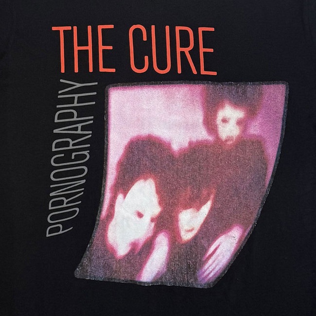The Cure / �������奢�� - Pornography Photo Warped T����� (�֥�å�)