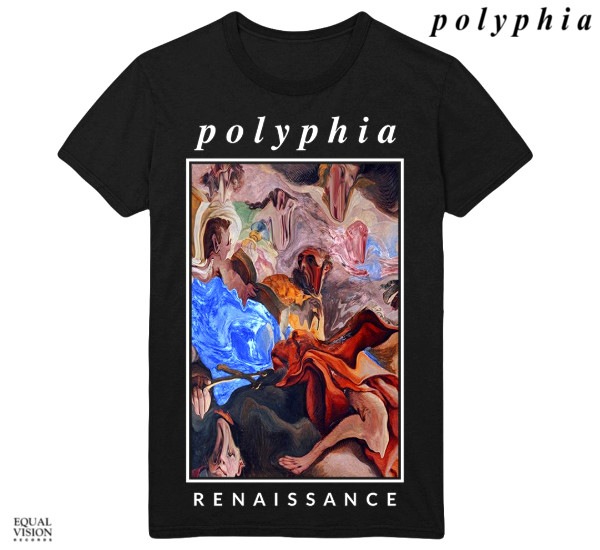 ��¨Ǽ��Polyphia/�ݥ�ե��� - Renaissance T�����(�֥�å�)