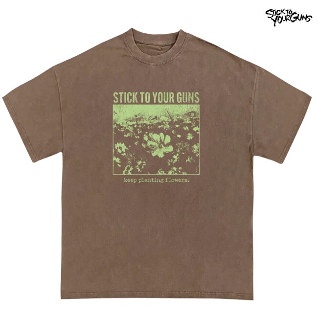 Stick To Your Guns /���ƥ��å� �ȥ� �楢�� ���� - Flowers Shirt T����� (3��Ÿ��)