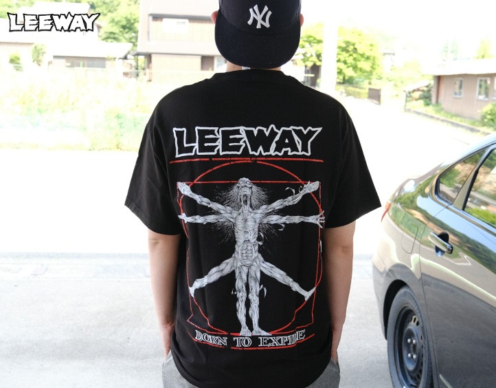 LEEWAY / �꡼������ - BTE Red T�����(�֥�å�)��4XL����(����)