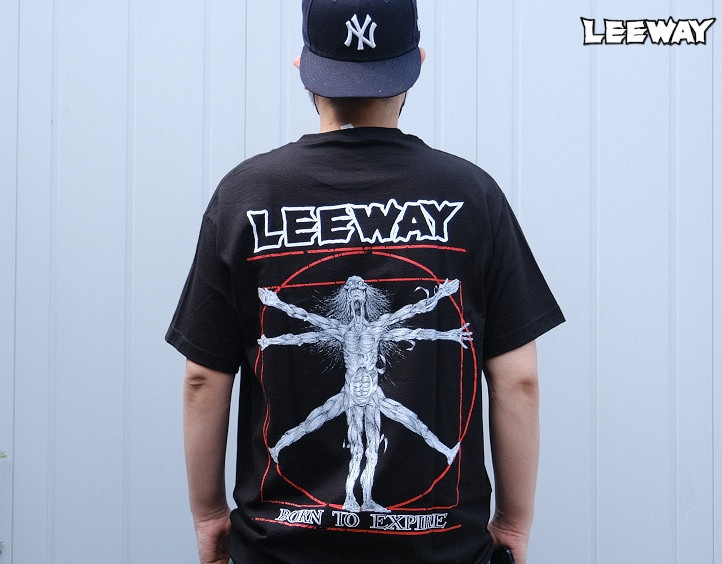 LEEWAY / �꡼������ - BTE Red T�����(�֥�å�)��4XL����(����)