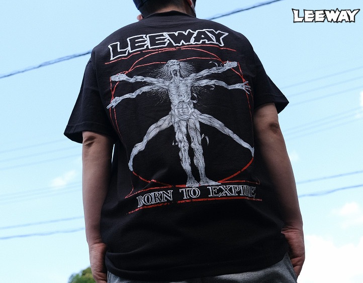 LEEWAY / �꡼������ - BTE Red T�����(�֥�å�)��4XL����(����)