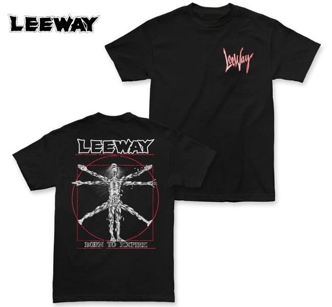 LEEWAY / �꡼������ - BTE Red T�����(�֥�å�)��4XL����(����)