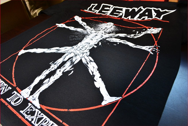 LEEWAY / �꡼������ - BTE Red T�����(�֥�å�)��4XL����(����)
