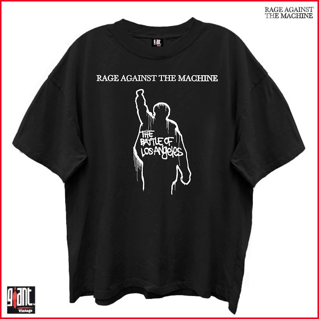 Rage Against the Machine / �쥤�����������󥹥ȡ������ޥ����� - Battle of Los Angeles T�����(�֥�å�)��GIANT�ҤΥܥǥ���