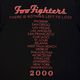 Foo Fighters / �ա����ե��������� - Nothing Left To Lose Tour T�����(�֥�å�)