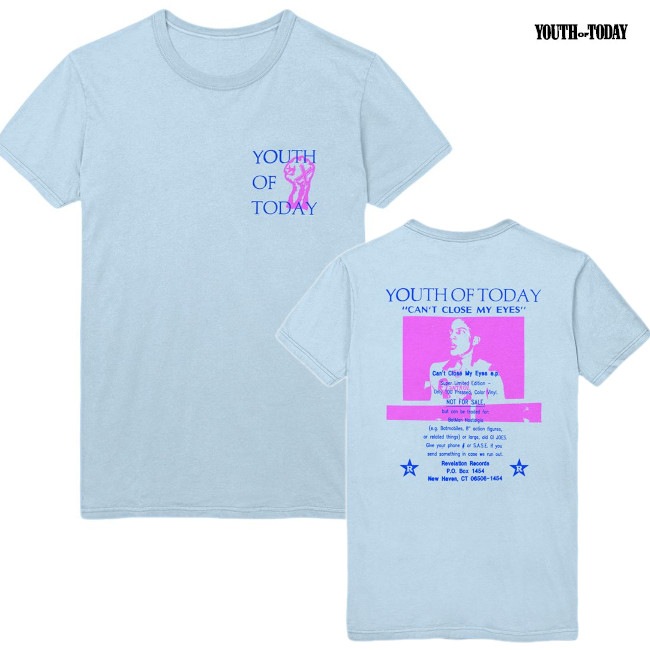 Youth Of Today / �桼�������֡��ȥ��ǥ� - Can't Close My Eyes T�����(�饤�ȥ֥롼)