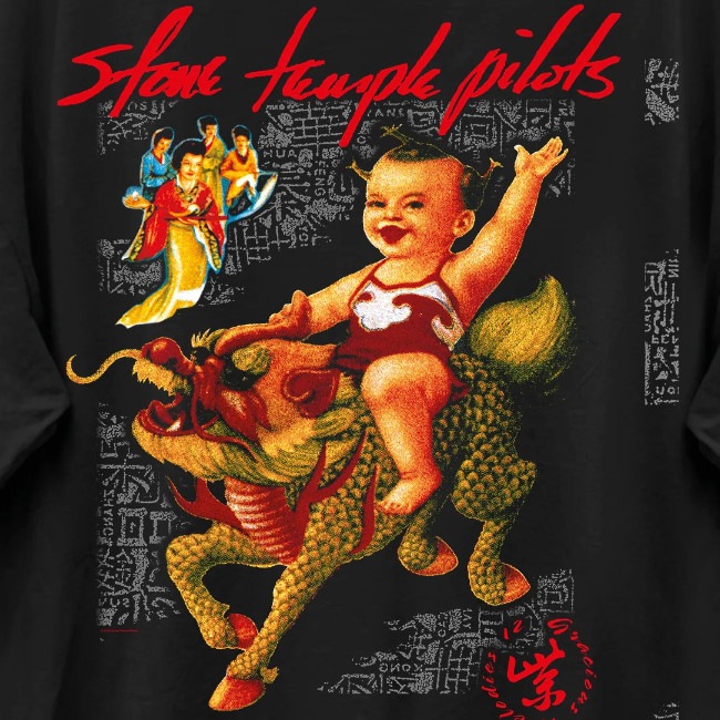 Stone Temple Pilots / ���ȡ��󡦥ƥ�ץ롦�ѥ����å� - Purple Album Cover T�����(�֥�å�)��GIANT�ҤΥܥǥ���