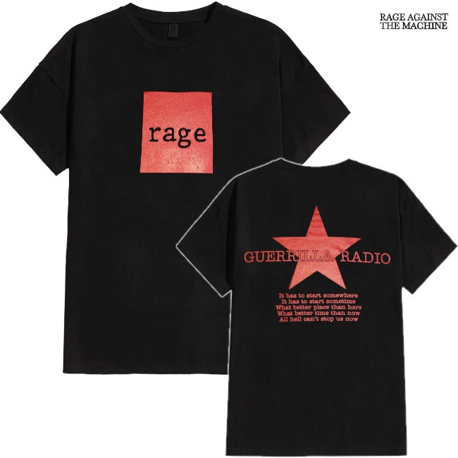 Rage Against the Machine / �쥤�����������󥹥ȡ������ޥ����� - Guerrilla Radio T�����(�֥�å�)