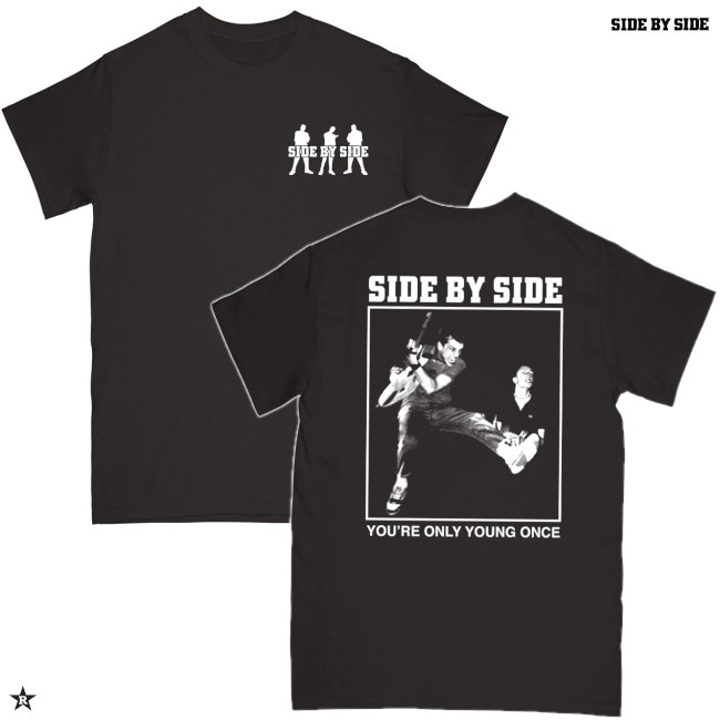 Side By Side / �����ɡ��Х��������� - Live Photo T�����(�֥�å�) ��union made�ܥǥ���