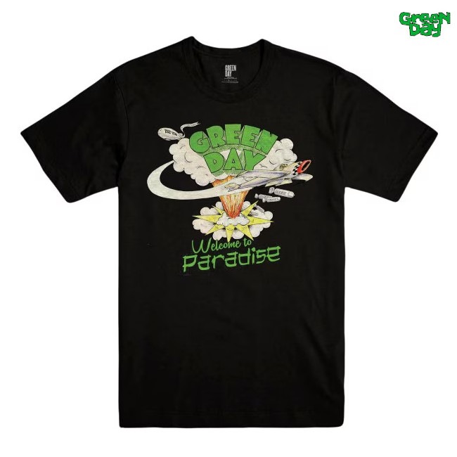 ��¨Ǽ��Green Day / ���꡼�󡦥ǥ� - WELCOME TO PARADISE T�����(�֥�å�)