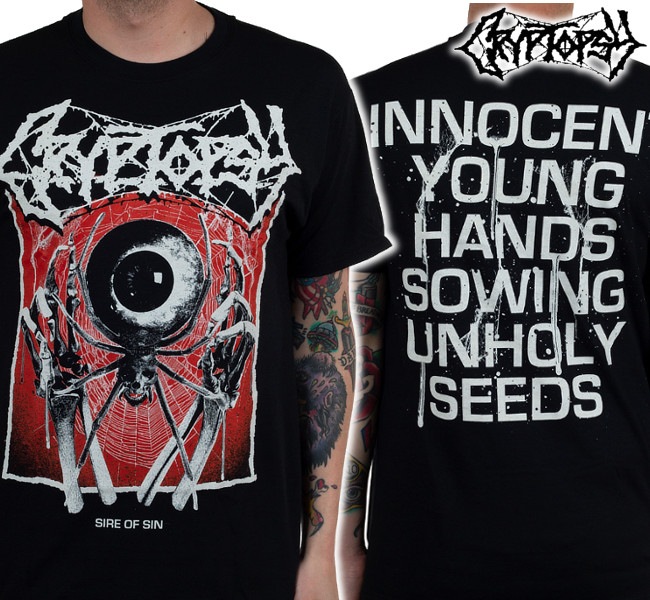 Cryptopsy / クリプトプシー - Sire Of Sin Tシャツ(ブラック) | T