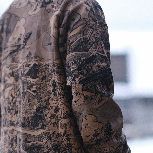 Green Day / ���꡼�󡦥ǥ� - Dookie All Over Print ���åץ��åץ��㥱�å�(�֥饦��)