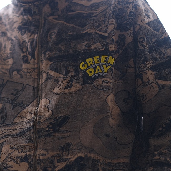 Green Day / ���꡼�󡦥ǥ� - Dookie All Over Print ���åץ��åץ��㥱�å�(�֥饦��)