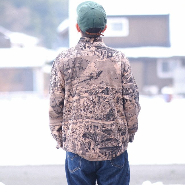 Green Day / ���꡼�󡦥ǥ� - Dookie All Over Print ���åץ��åץ��㥱�å�(�֥饦��)