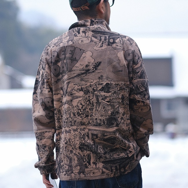 Green Day / ���꡼�󡦥ǥ� - Dookie All Over Print ���åץ��åץ��㥱�å�(�֥饦��)