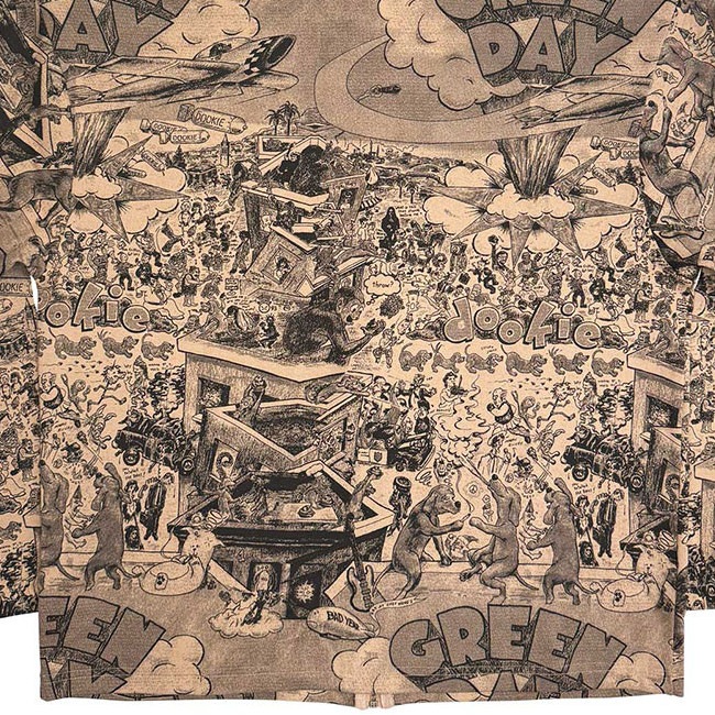 Green Day / ���꡼�󡦥ǥ� - Dookie All Over Print �ե꡼�������㥱�å�(�֥饦��)