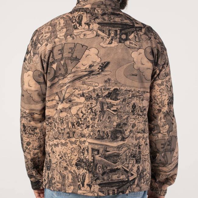 Green Day / ���꡼�󡦥ǥ� - Dookie All Over Print ���åץ��åץ��㥱�å�(�֥饦��)