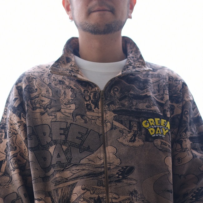 Green Day / ���꡼�󡦥ǥ� - Dookie All Over Print ���åץ��åץ��㥱�å�(�֥饦��)