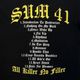 SUM 41 / ���ࡦ�ե����ƥ������ - All Killer No Filler Tracklist T����� (�֥�å�)