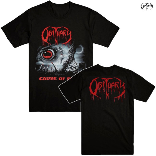 Obituary/オビチュアリー☆ツアーTシャツ☆サイズXL 激レア Obituary / オビチュアリー - Cause Of Death Tシャツ(ブラック) | T