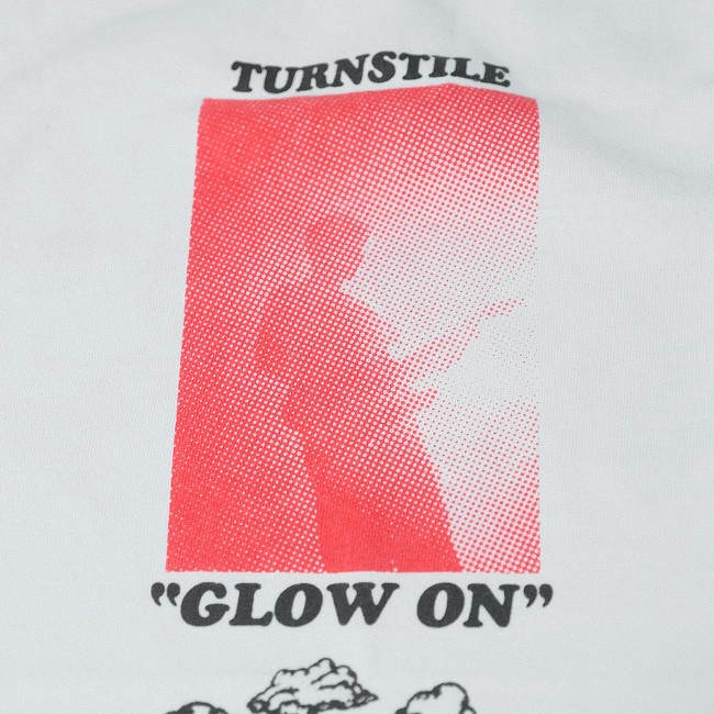 ��¨Ǽ��Turnstile / �����󥹥����� - Pat Glow On T����� (�ۥ磻��) 