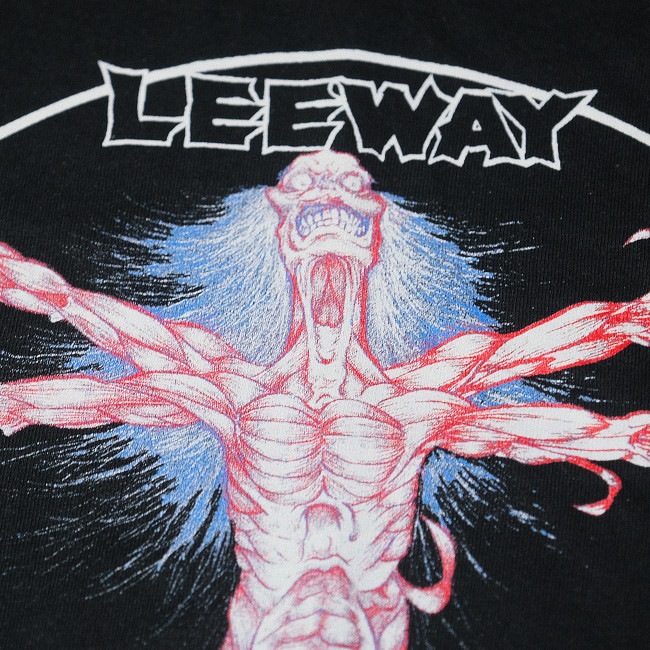 ��¨Ǽ��LEEWAY / �꡼������ - BTE Color T�����(�֥�å�)