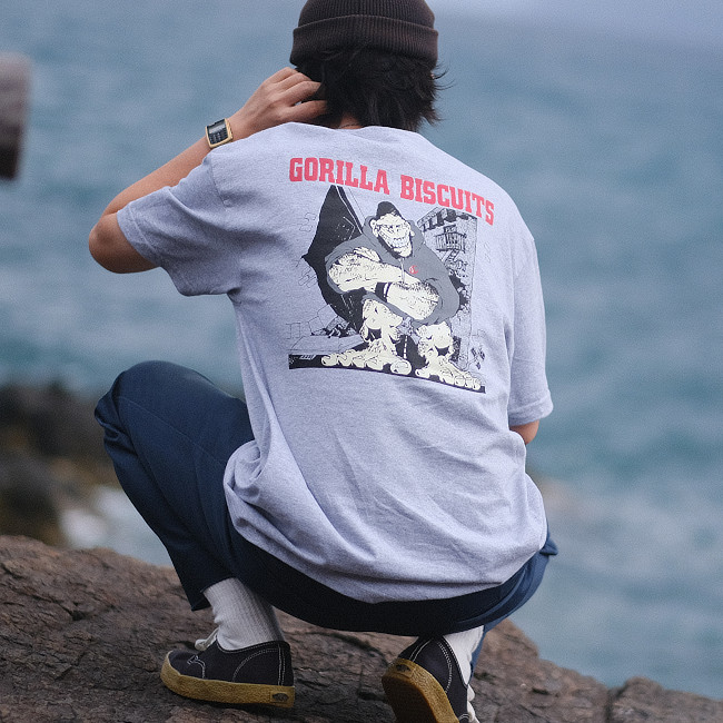 ��¨Ǽ��Gorilla Biscuits /����顦�ӥ����å� - Hold Your Ground T�����(���졼)