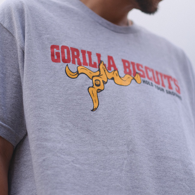 ��¨Ǽ��Gorilla Biscuits /����顦�ӥ����å� - Hold Your Ground T�����(���졼)