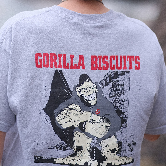 ��¨Ǽ��Gorilla Biscuits /����顦�ӥ����å� - Hold Your Ground T�����(���졼)