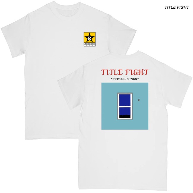 Title Fight / �����ȥ�ե����� - SPRING SONGS T�����(�ۥ磻��)