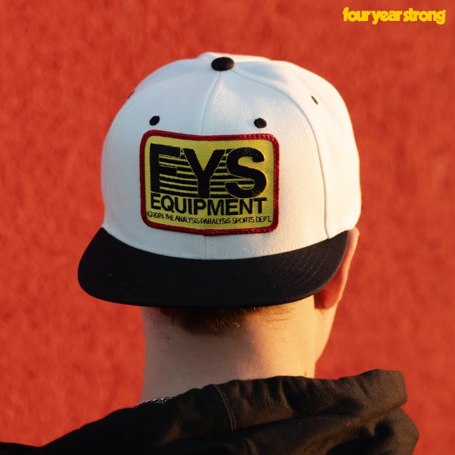 ��¨Ǽ��Four Year Strong / �ե��������䡼�����ȥ��� - analysis paralysis P  ���ʥåץХå�����å� (�ۥ磻�ȣ��֥�å�)