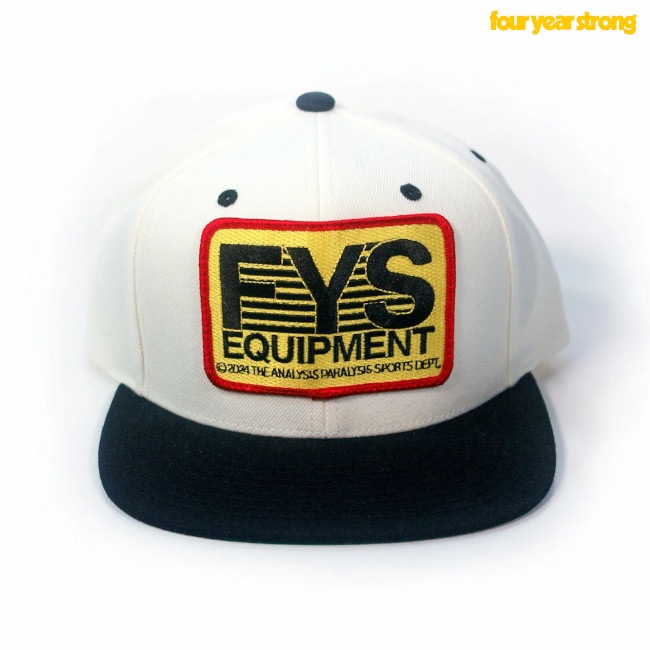 ��¨Ǽ��Four Year Strong / �ե��������䡼�����ȥ��� - analysis paralysis P  ���ʥåץХå�����å� (�ۥ磻�ȣ��֥�å�)