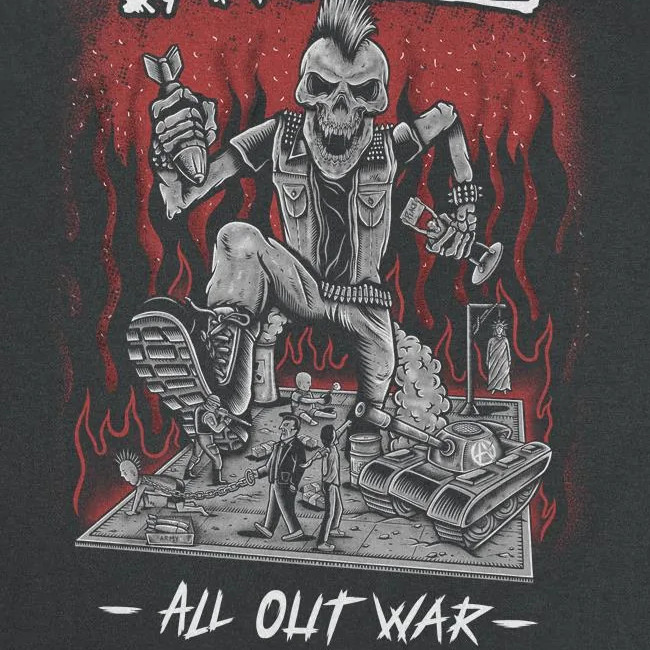 The Casualities / �����奢��ƥ����� -  All Out War T����� (�֥�å�