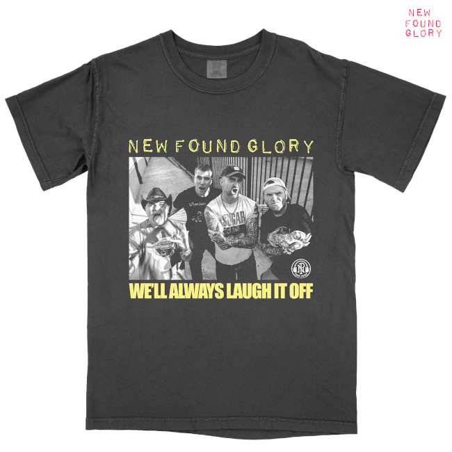 New Found Glory / �˥塼���ե�����ɡ��������꡼ - Laugh It Off T�����(�֥�å�)