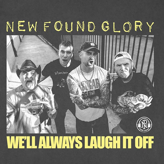 New Found Glory / �˥塼���ե�����ɡ��������꡼ - Laugh It Off T�����(�֥�å�)