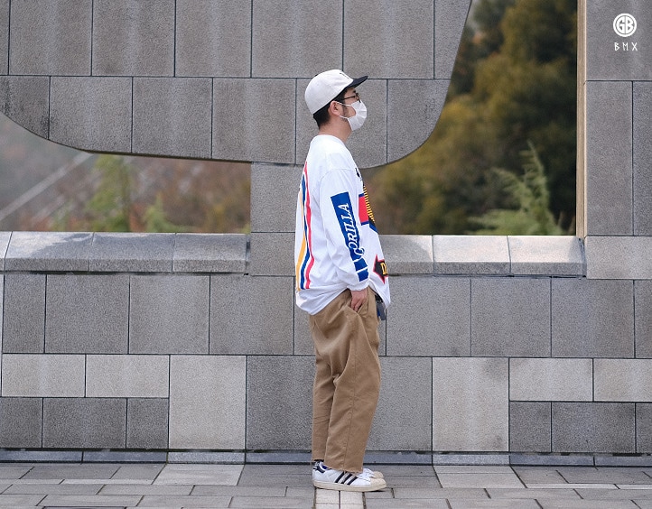 ��¨Ǽ��Gorilla Biscuits /����顦�ӥ����å� - BMX  ���󥰥��꡼�֡�Ĺµ�����(�ۥ磻��)