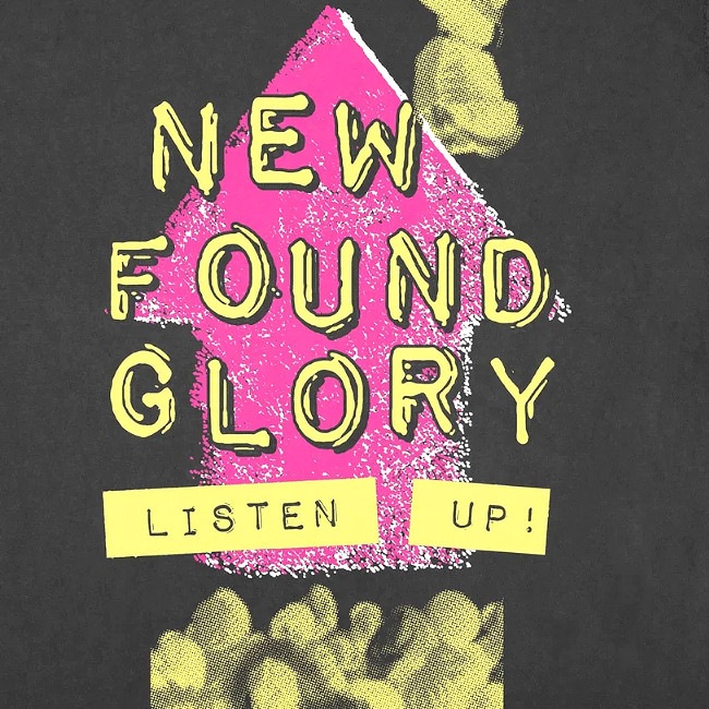 New Found Glory / �˥塼���ե�����ɡ��������꡼ - Listen Up!  T�����(�֥�å�)